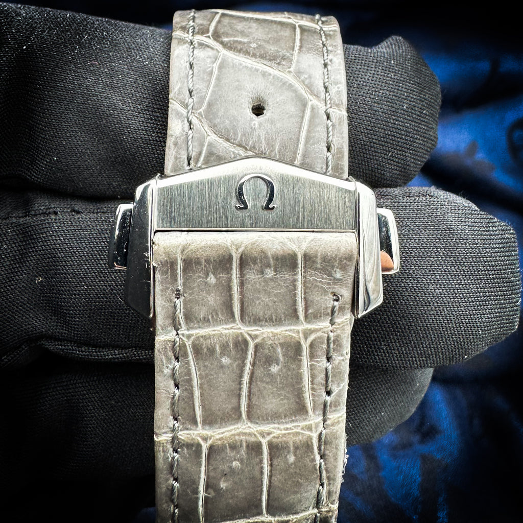 Omega Speedmaster Moonwatch Moonphase304.23.44.52.06.001 2024 Grey Dial Pre-Owned Watch With Original Box And Papers